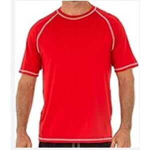 UV Skinz Red RashGuard Size Large New with Tags